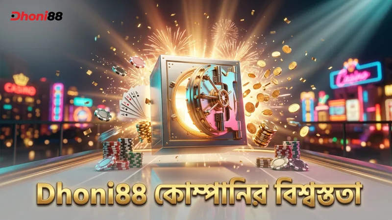 Dhoni88 কোম্পানির দীর্ঘ প্রতিষ্ঠিত ইতিহাস ও বিশ্বস্ততা