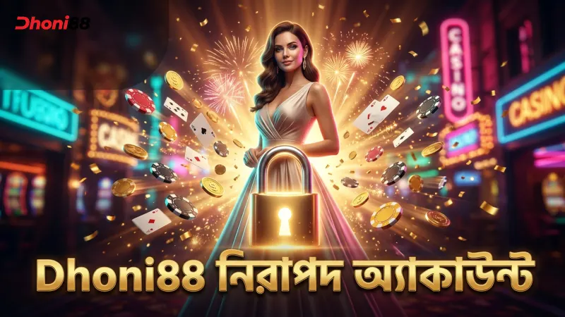 সংরক্ষিত তথ্য ও নিরাপদ অ্যাকাউন্ট ব্যবস্থাপনা Dhoni88 এ