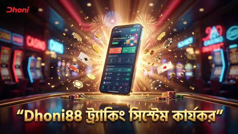 Dhoni88 অ্যাফিলিয়েট ড্যাশবোর্ডের সরল ও সঠিক ট্র্যাকিং সিস্টেম
