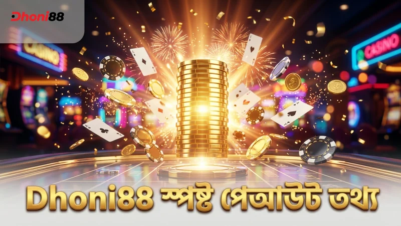 Dhoni88 তে স্পষ্ট ফি ও পেআউট তথ্য প্রদান