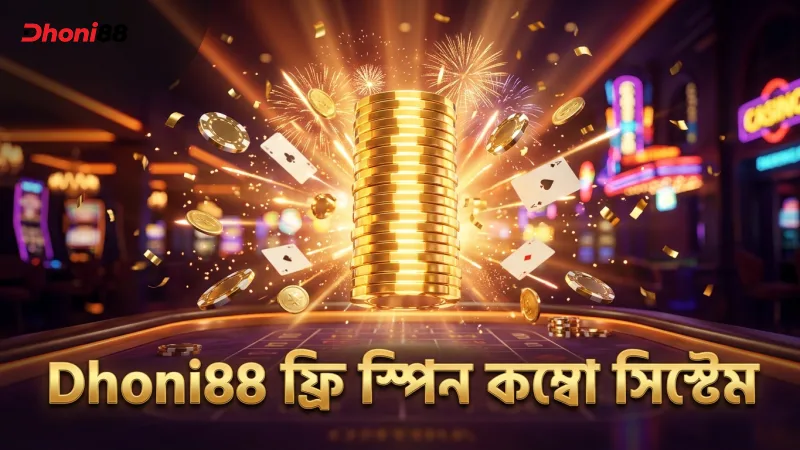 ফ্রি স্পিন ও কম্বো সিস্টেমে Dhoni88 এর নির্ভরযোগ্যতা