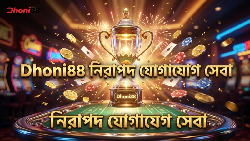 Dhoni88 যোগাযোগ চ্যানেল থেকে গ্রাহকের নিরাপত্তা ও সেবা নিশ্চিত।