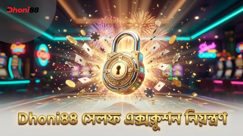 Dhoni88 সেলফ-এক্সক্লুশন ফিচার নিয়ন্ত্রণে সাহায্য করে