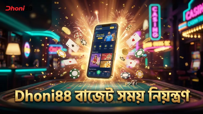 বাজেট ও সময় নিয়ন্ত্রণে স্মার্ট টিপস প্রদান করে Dhoni88