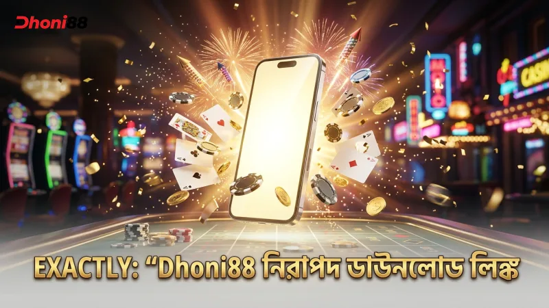 Dhoni88 অ্যাপের নিরাপদ ডাউনলোডের জন্য অফিসিয়াল লিঙ্ক নিশ্চিত করুন