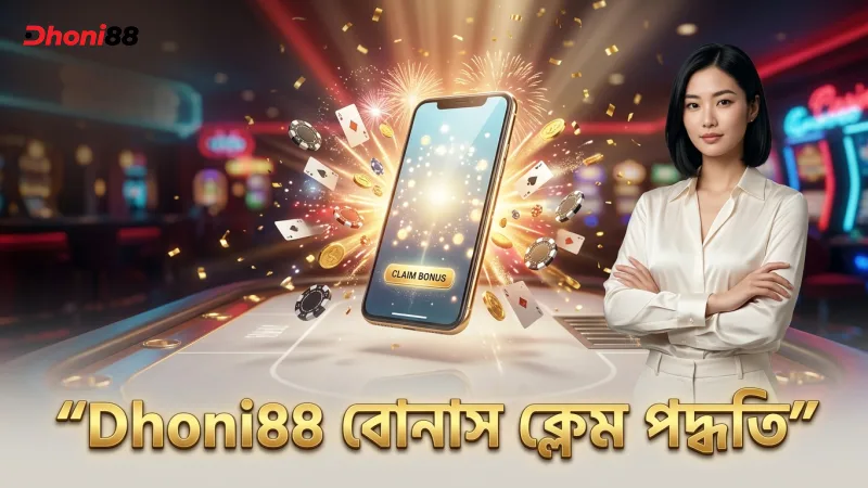 বোনাস ক্লেম করার ধাপগুলো সঠিকভাবে অনুসরণ করার নির্দেশনা