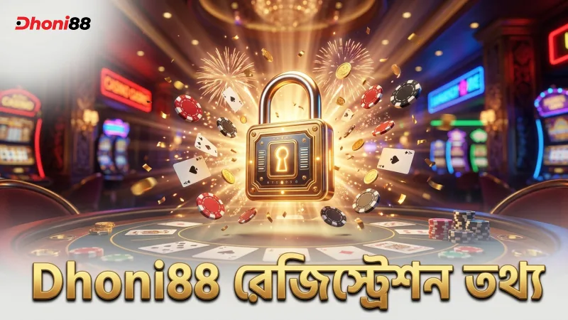 Dhoni88 রেজিস্ট্রেশন ফর্মে সঠিক তথ্য পূরণ করা অপরিহার্য