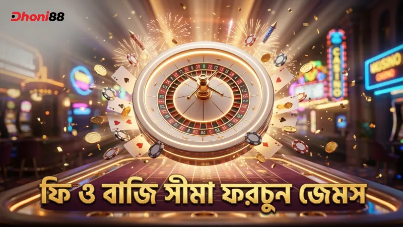 ফরচুন জেমস স্পিন ফি ও বাজি সীমা স্বচ্ছভাবে জানুন