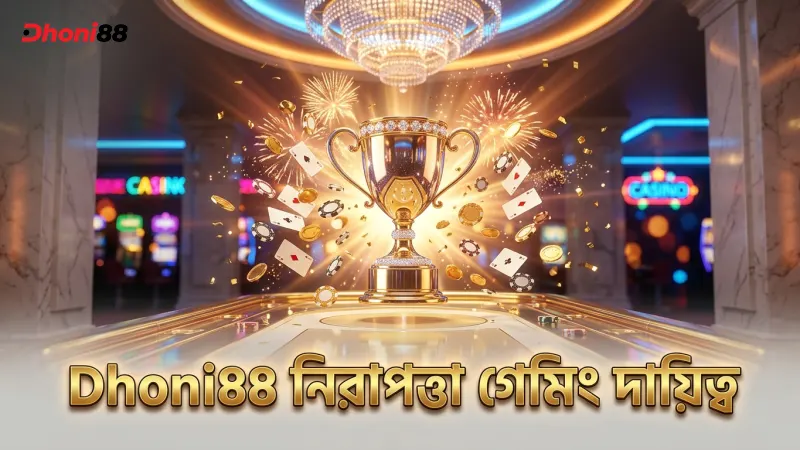 নিরাপত্তা নীতি ও দায়িত্বশীল গেমিং নিশ্চিত করতে Dhoni88 সহায়তা।
