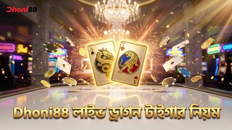 Dhoni88 লাইভ ড্রাগন টাইগারের নিয়ম বুঝে খেলুন সাবধানে
