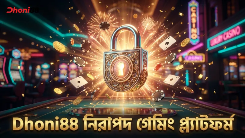 Dhoni88 প্ল্যাটফর্মে নিরাপদ ও দায়িত্বশীল গেমিং নিশ্চিত করা হয়