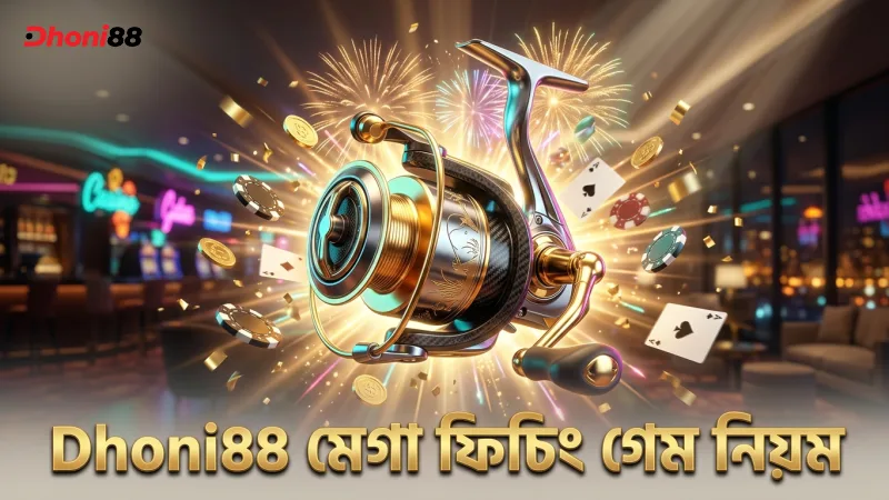 Dhoni88 প্ল্যাটফর্মে মেগা ফিচিং গেমের মূল উপাদান ও নিয়ম