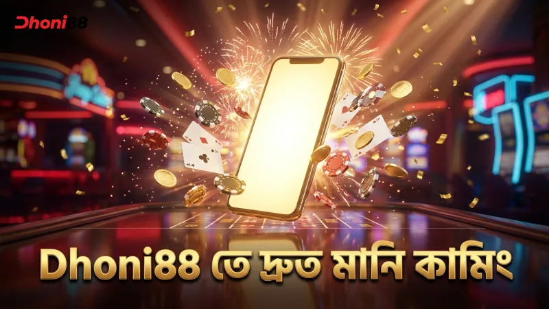 Dhoni88 এ মানি কামিং এর দ্রুত প্রক্রিয়া নিশ্চিত করুন