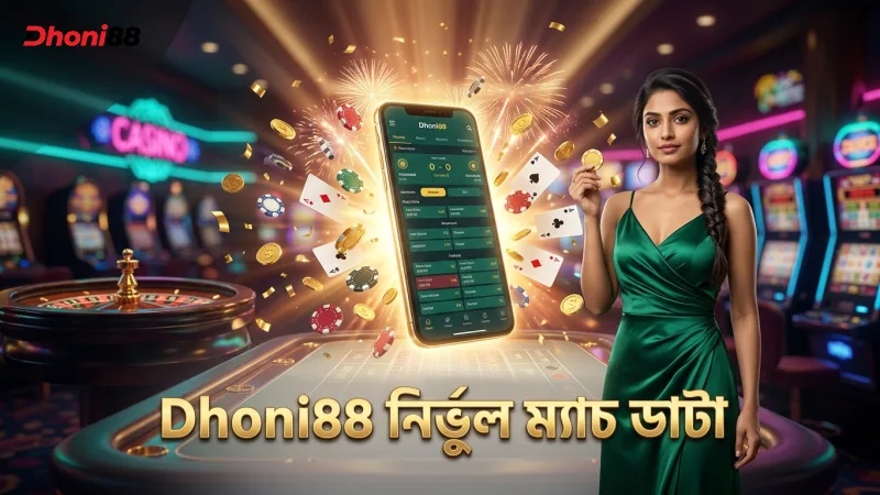 Dhoni88-এর নির্ভুল ম্যাচ ডাটা দিয়ে বাজি ধরার দক্ষতা বাড়ান