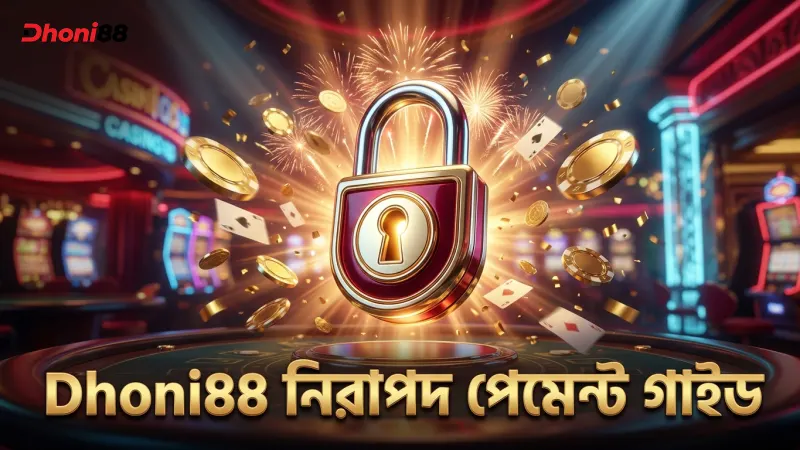 Dhoni88 ক্যাসিনোতে নিরাপদ পেমেন্ট পদ্ধতি অনুসরণ করুন