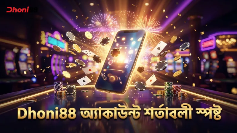 Dhoni88-এ অ্যাকাউন্ট তৈরি শর্তাবলী বুঝে দ্রুত শুরু করুন