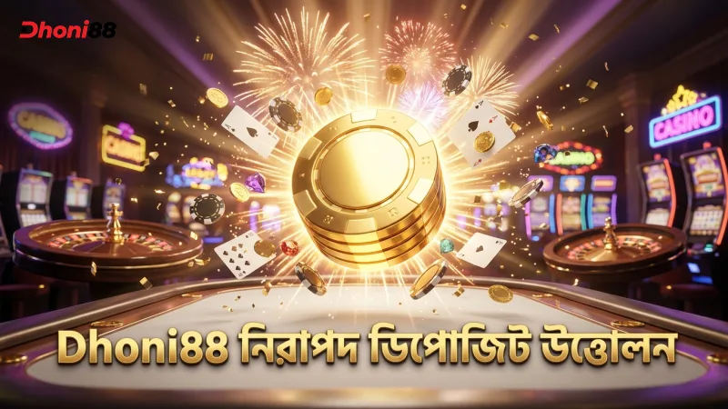 ডিপোজিট এবং উত্তোলনে Dhoni88-এর নিরাপদ পদক্ষেপগুলি অনুসরণ করুন