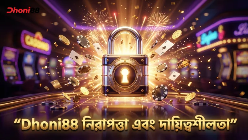 নিরাপত্তা ও দায়িত্বশীল গেমিংয়ে Dhoni88-র নীতিমালা মেনে চলুন