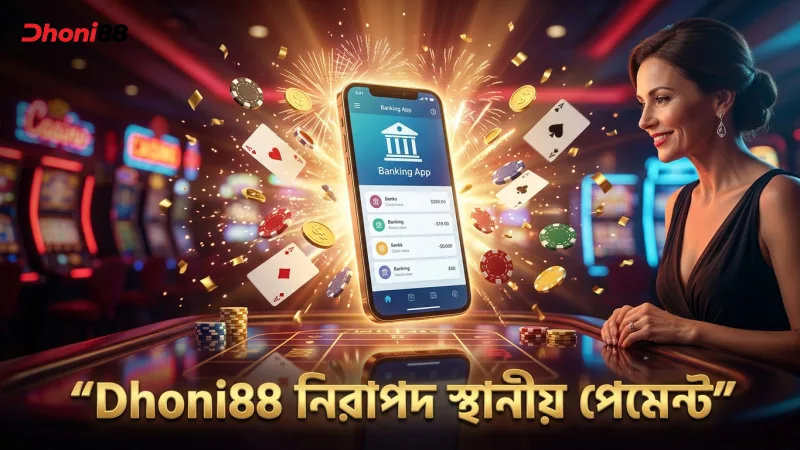 স্থানীয় পেমেন্ট অপশন দিয়ে দ্রুত ও নিরাপদ লেনদেন করুন Dhoni88-এ