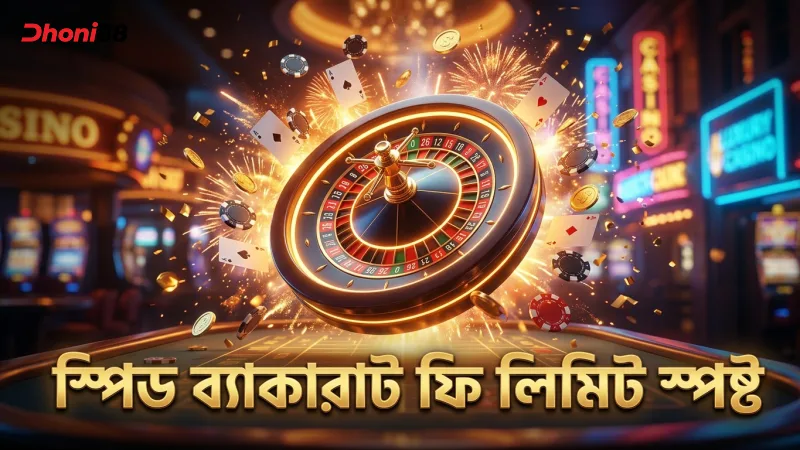 স্পিড ব্যাকারাটে ফি ও লিমিট সম্পর্কে স্পষ্ট ধারণা