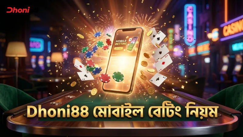 Dhoni88 মোবাইল অ্যাপে টপ রান স্কোরার বেটিংয়ের নিয়ম স্পষ্টভাবে উপস্থাপন।