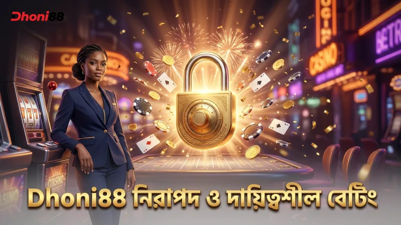 Dhoni88 প্ল্যাটফর্মে মোবাইল থেকে নিরাপদ ও দায়িত্বশীল বেটিং নিশ্চিতকরণ।